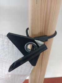 10x ZACZEP GUMOWY Z PRZEBIJAKIEM DO PLANDEK i SIATEK NA RUSZTOWANIE