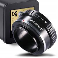 Adapter Nikon F AI - EOS M EF-MOUNT EF-M Jakość ma znmaczenie! K&F Concept
