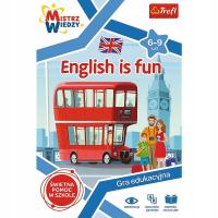 Trefl ENGLISH IS FUN ANGIELSKI GRA EDUKACYJNA MISTRZ WIEDZY, 01954