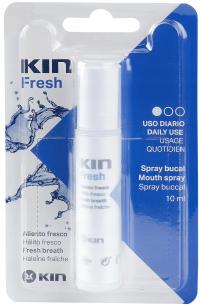 KIN FRESH SPRAY DO UST ZWALCZA HALITOZĘ I DŁUGOTRWALE ODŚWIEŻA ODDECH 10ml