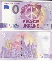 Banknot 0-euro-Wlochy 2022-1 Peace for Ukraine