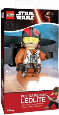 Lego LGL-HE17 STAR WARS Latarka czołowa Poe Dameron