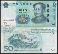 BNB - CHINY 50 Yuan 2019 GH86 656160 # UNC