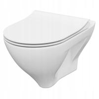 УНИТАЗ БЕЗ ВОРОТНИКА С ДОСКОЙ CERSANIT