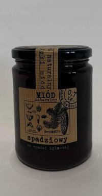 Miód Naturalny z Pasieki Rodzinnej Spadziowy ze spadzi iglastej 0,7kg