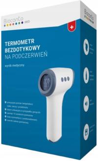 BIOCANTO Med Termometr bezdotykowy na podczerwień 1 sztuka