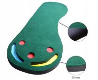 Mini Golf Dołek zestaw do puttowania biurowy trening Mata golfowa