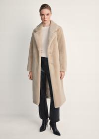 OCHNIK Sztuczne futro damskie z paskiem FUTDP-0002A-81