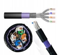 Кабель сети Лан витая пара на открытом воздухе земля S / FTP Cat. 7 провод 25m