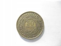 Maroko - 50 franków 1371 (1952) rok. tm37