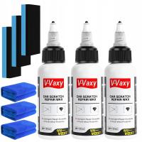 ZESTAW WOSKU DO USUWANIA RYS I POLEROWANIA LAKIERU SAMOCHODOWEGO 50ML 3 SZT