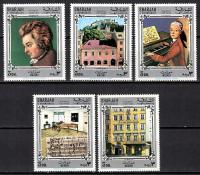 Sharjah 1970 Mi 723-727 Czyste **