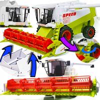CLAAS LEXION БОЛЬШОЙ ЗЕРНОУБОРОЧНЫЙ КОМБАЙН ДВИЖУЩИЕСЯ КОМПОНЕНТЫ ПРИВОД ТРАКТОР ИГРУШКА
