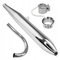 ZESTAW WYDECHU TŁUMIK KOLANKO CHROM SHL 175 3 BIEG