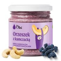 Masło orzechowe z nerkowców z jagodą Orzeszek z jagodą Olini