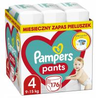 Подгузники Pampers PANTS 4 (9-15 кг) - ежемесячный запас 176 шт.