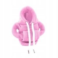 Osłona gałki dźwigni zmiany biegów samochodu Bluza z kapturem Uniwersalne akcesoria Modny róż