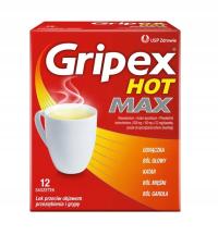 Gripex Hot Max грипп, простуда лихорадка 12x