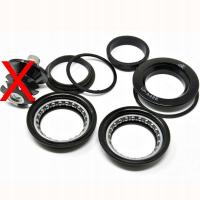 Stery rowerowe AHEAD 1-1/8 cala 25.4x44x30mm Półzintegrowane uszczelniane