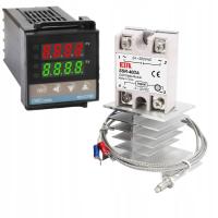 Регулятор температуры контроллер с зондом REX-C100 40DA