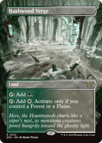 MTG Hushwood Verge *Borderless* (R)