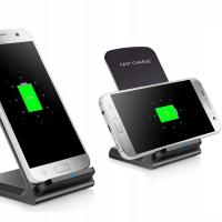 Индукционное зарядное устройство QI 15 Вт для Samsung GALAXY S24 S23 S22 S21 ULTRA