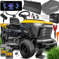 MOCNY TRAKTOR VENOM 2 CYLINDRY 586CC HYDRO WYŚWIETLACZ PŁUG ODŚNIEŻARKA