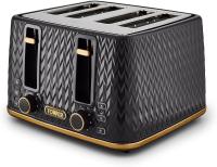 Toster na 4 Tosty, Tower T20061BLK 1600W