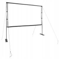 Ekran projekcyjny ze stojakami 120 cali 16:9