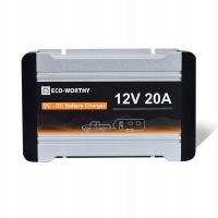 Przetwornica/Ładowarka 12 V 20 A DC-DC, do akumulatorów litowych, żelowych