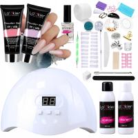 2x30 г La'hears акриловый набор для ногтей с лампой