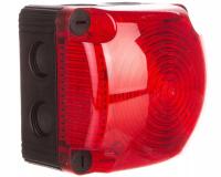 Sygnalizator świetlny LED czerwony 24V DC WERMA