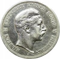 Prusy, 5 marek 1904 A, Wilhelm II, st. 3