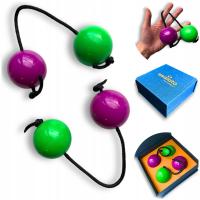 ASALATO Z-F Kashaka Patica Tiktak grzechotki marakasy KULKI na sznurku