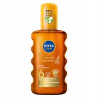 Nivea Sun INTENSE Bronze каротиновое масло спрей для загара SPF6 200ml