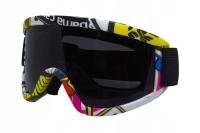 GOGLE MOTOCYKLOWE GRAFFITI na MOTOR CROSS ENDURO QUAD MTB ATV KASK