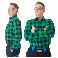 KOSZULA FLANELOWA GITTER GREEN