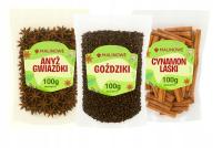 ЗИМНИЙ НАБОР АНИС ЗВЕЗДЫ КОРИЦА ПАЛОЧКИ ГВОЗДИКИ ЦЕЛЫЕ ГРЕНКИ ЧАЙ