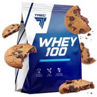 Вкусный протеин 100 900г Whey WPC Trec протеина для мышцы веса для тренировки