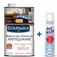 Starwax Bejca do drewna 500ml Jasny Dąb + RIEM odplamiacz 300ml