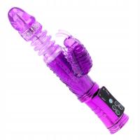 Wibrator damski stymulator masażer do łechtaczki 36 Wibracji 7 Rotacji 22cm