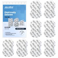 8x ELEKTRODY ŻELOWE DO ELEKTROSTYMULATORA TENS/EMS