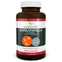 Medverita Sarsaparilla ekstrakt 10% polifenoli Medverita 120 kapsułek