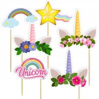 fotogadżet FOTOBUDKA patyczki UNICORN jednorożec 6