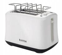 Toster Raven ET005 biały 800 W