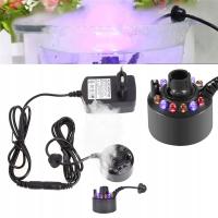 ULTRADŹWIĘKOWY GENERATOR MGŁY Z LED DO FONTANN I OCZEK WODNYCH