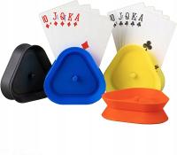 4 ШТ. ДЕРЖАТЕЛИ ДЛЯ КАРТ ДЛЯ КАРТОЧНЫХ ИГР ПОДСТАВКА ДЛЯ UNO ДЕРЖАТЕЛЬ