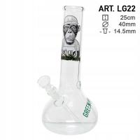 СТЕКЛЯННАЯ ВОДОПРОВОДНАЯ ТРУБА ВЫС.25 СМ СТЕКЛО БОНГО