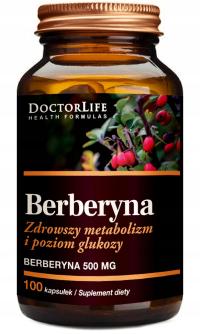 Doctor Life BERBERYNA Ekstrakt METABOLIZM GLUKOZA