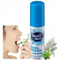 Spray do ust cool fresh,PRZECIWBAKTERYJNY ODŚWIEŻA BEZ FLUOR, wegański 15ml